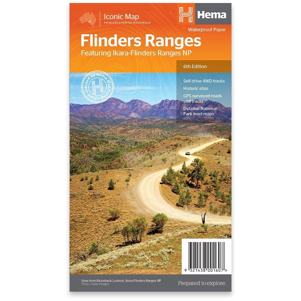 Flinders Ranges Map