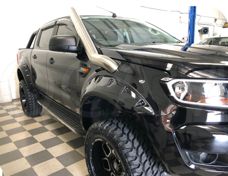 Kut Snake Flares for Ford Ranger PX PX MKII 2011-2018 Slimline Smooth Finish Full Set ABS (Code #18/18)