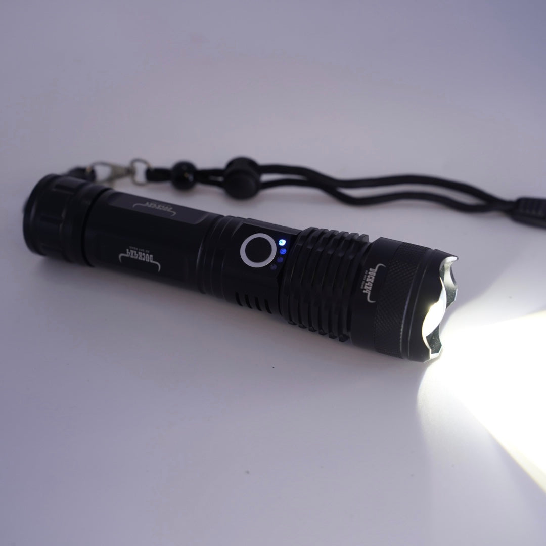DUCK4X4 Mini Aluminium Waterproof Rechargeable Torch