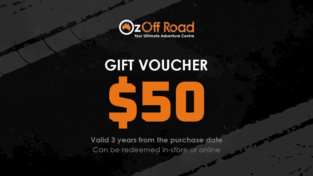 $50 Oz Off Road Gift Voucher