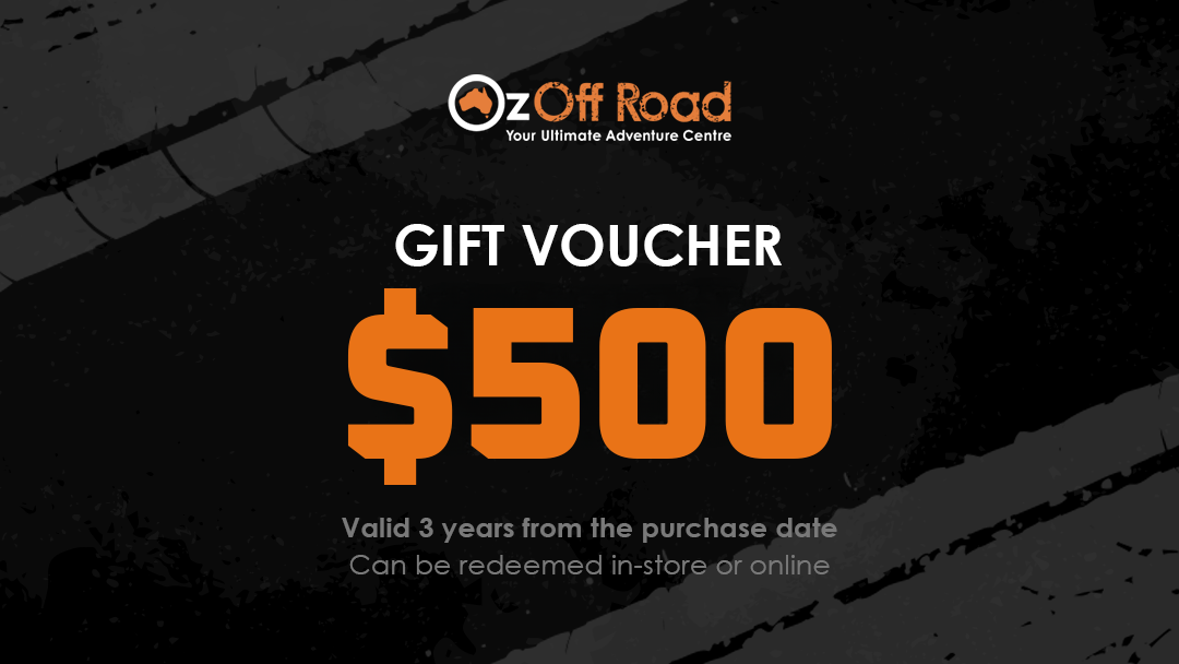 $500 Oz Off Road Gift Voucher