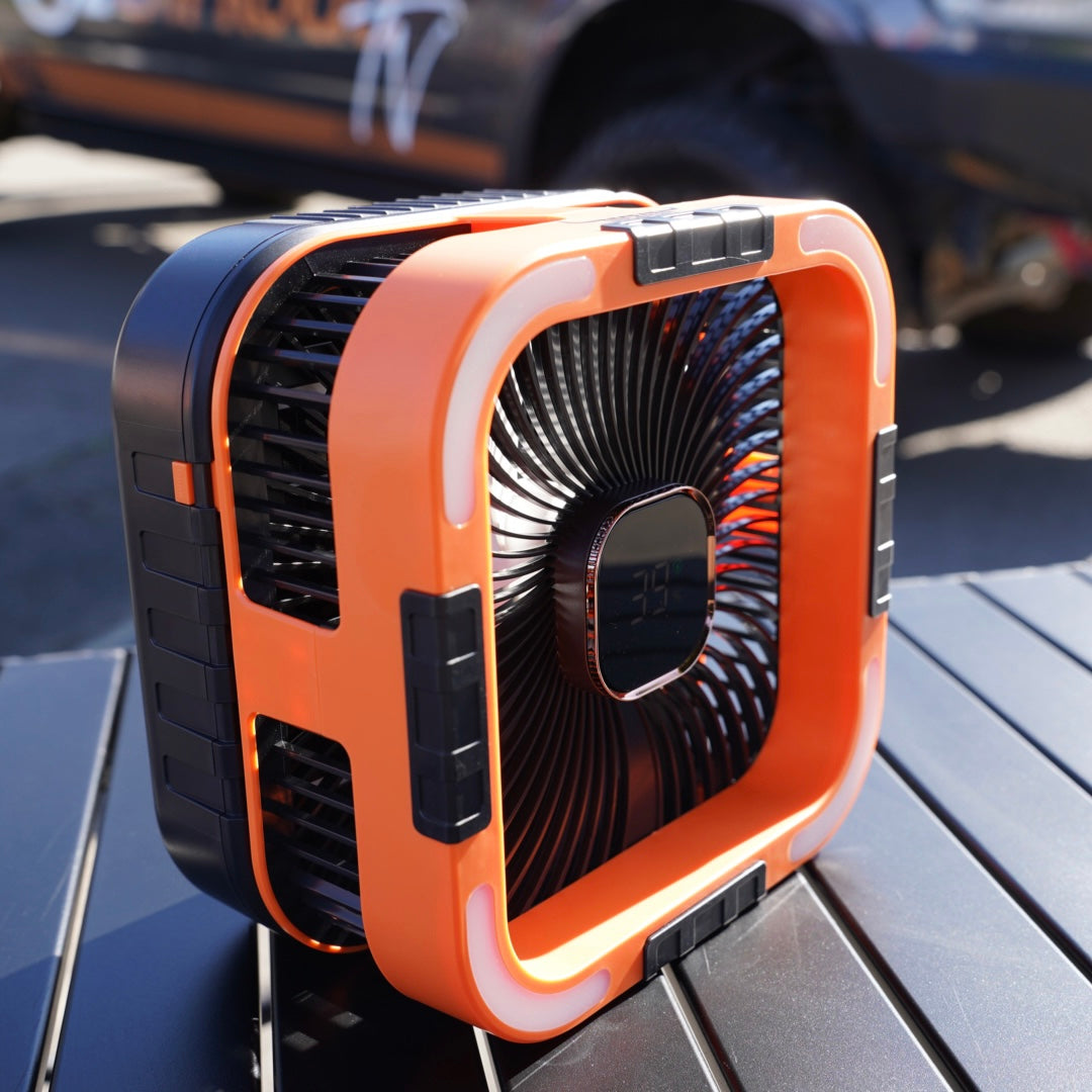 DUCK4X4 Deluxe Solar Fan & Light