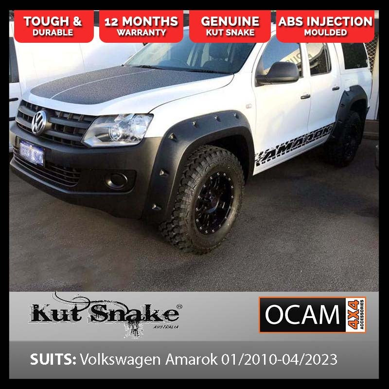 Kut Snake Flares For Volkswagen Amarok 2010-Current ABS Full Set (#37)