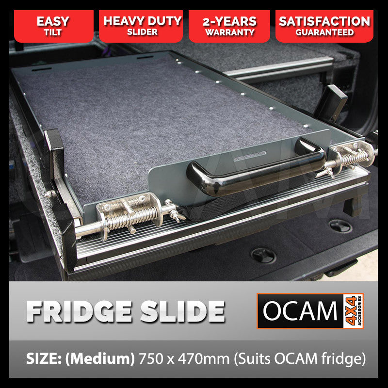 OCAM Portable Camping Fridge or Freezer Tilt Slider Tray 750mm x 470mm