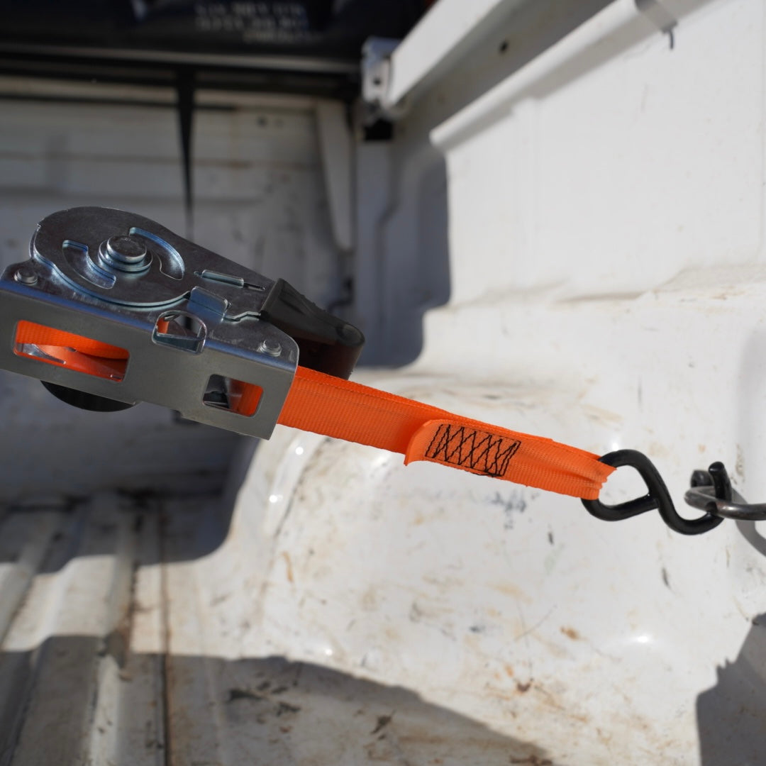 Retractable Ratchet Tie Down 3m (2 Pack)