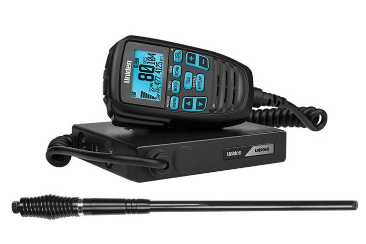 UHF CB Mobile UH9060 + Heavy Duty Antenna AT970BKS
