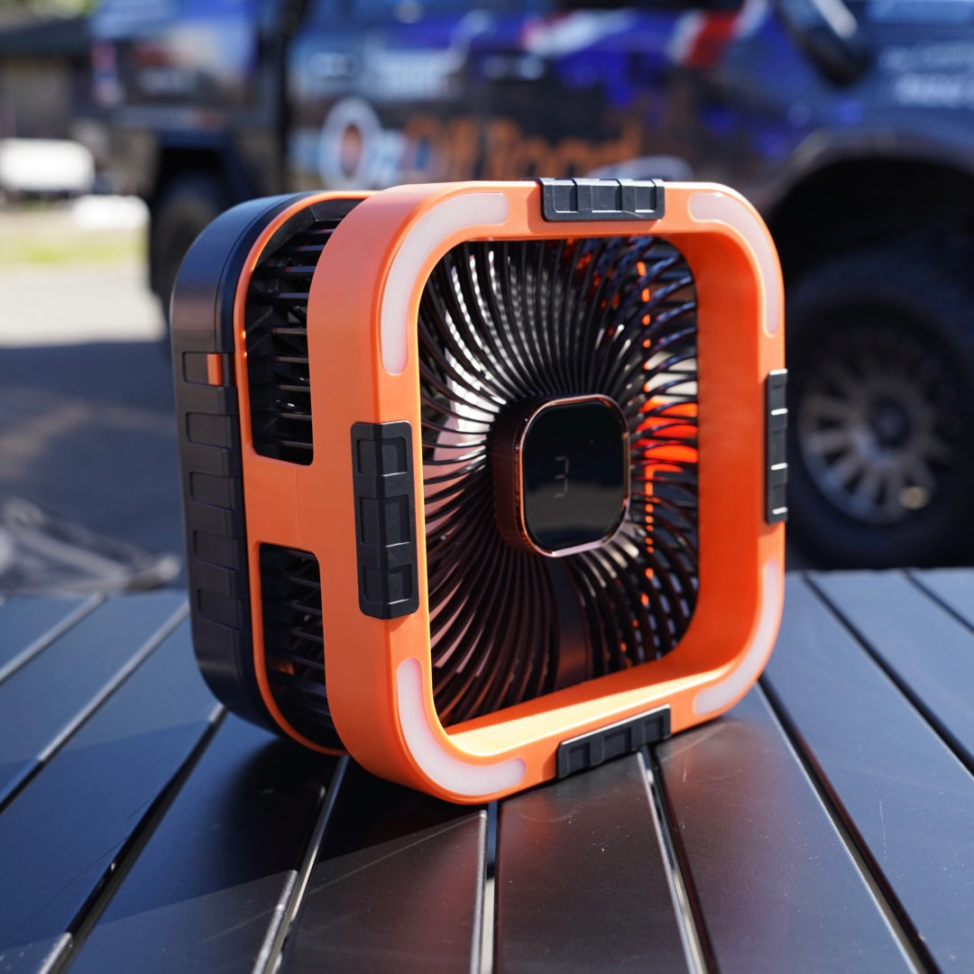 DUCK4X4 Deluxe Solar Fan & Light