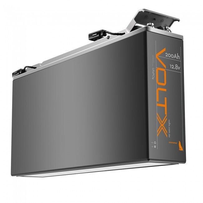VoltX Slim 200Ah LiFePo4 Lithium Ion Deep Cycle Battery 12.8V- With BMS