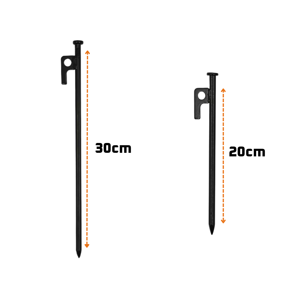 DUCK4X4 Hard Ground Hammer Pegs