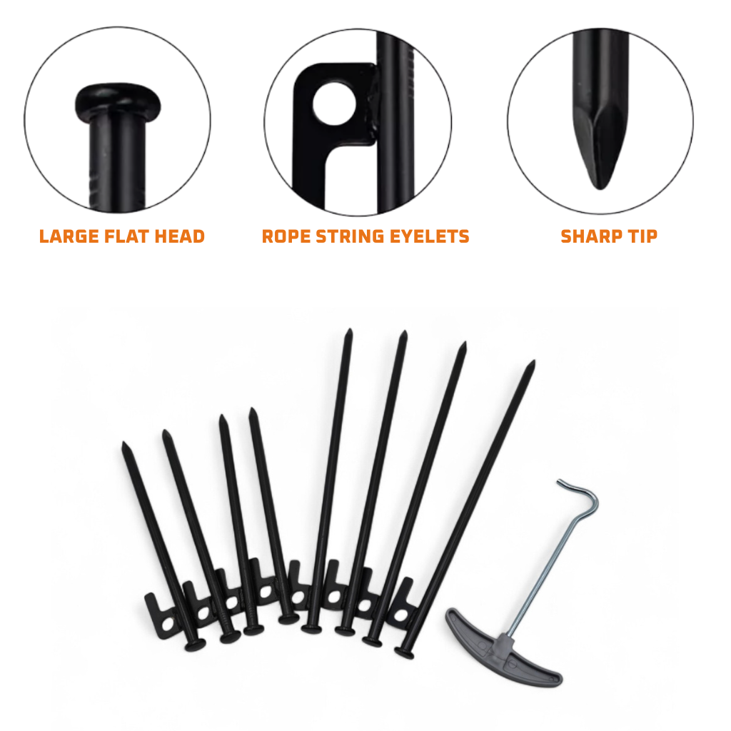 DUCK4X4 Hard Ground Hammer Pegs