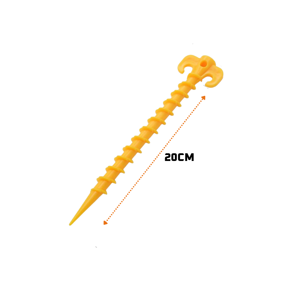 DUCK4X4 Soft Soil & Sand Screw Pegs