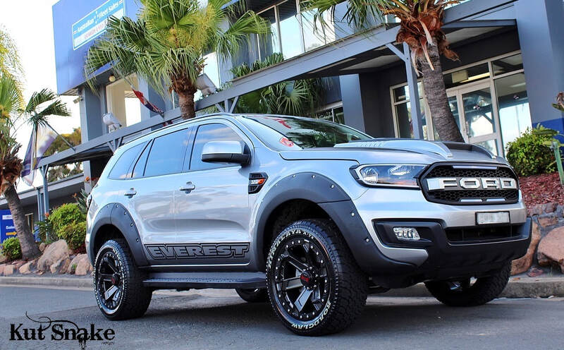 Kut Snake Flares for Ford Everest 2015-Current ABS (Code #45/45)