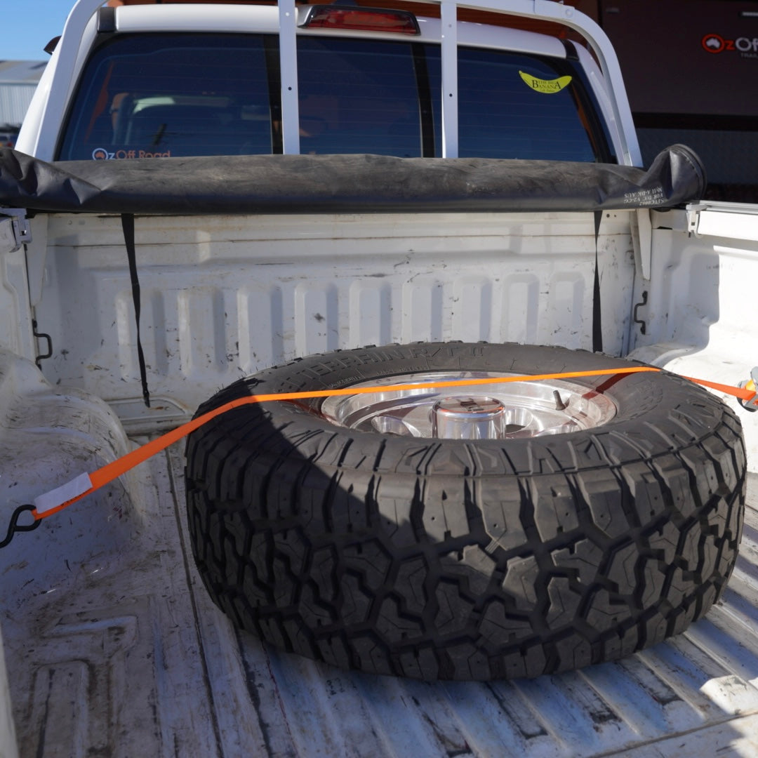 Retractable Ratchet Tie Down 3m (2 Pack)