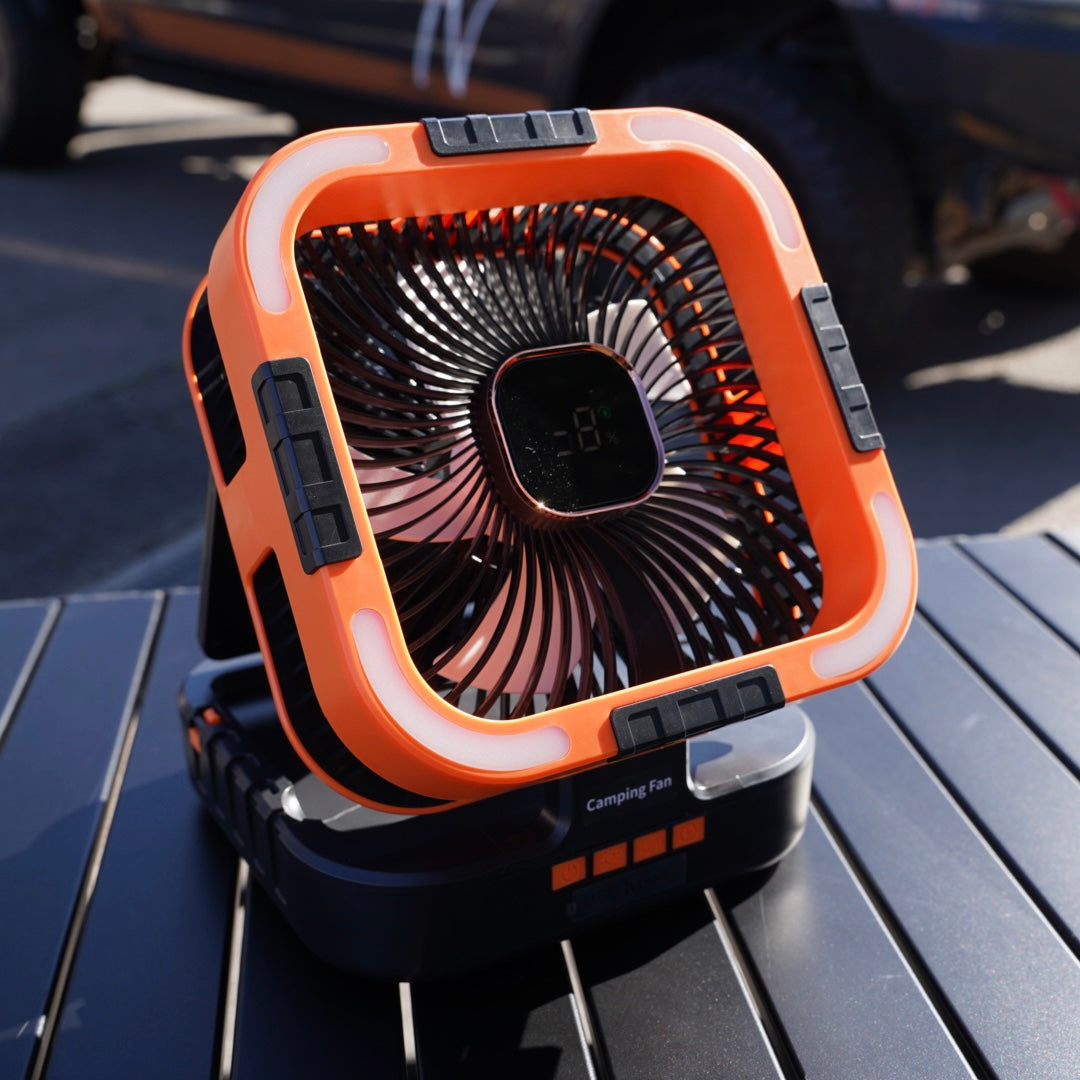 DUCK4X4 Deluxe Solar Fan & Light