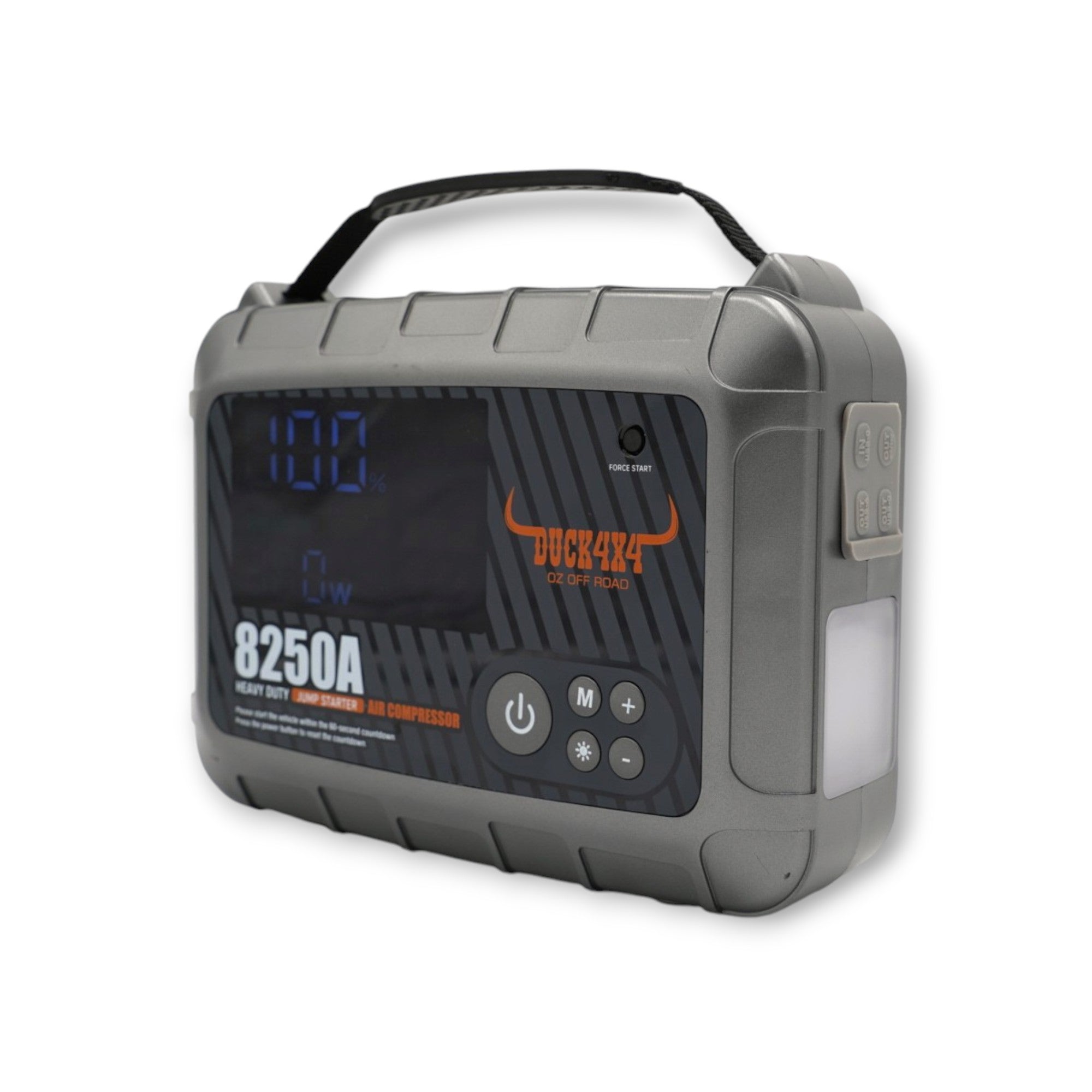 DUCK4X4 Jump starter with Air Compressor / Power Bank / Torch - 32000MAH