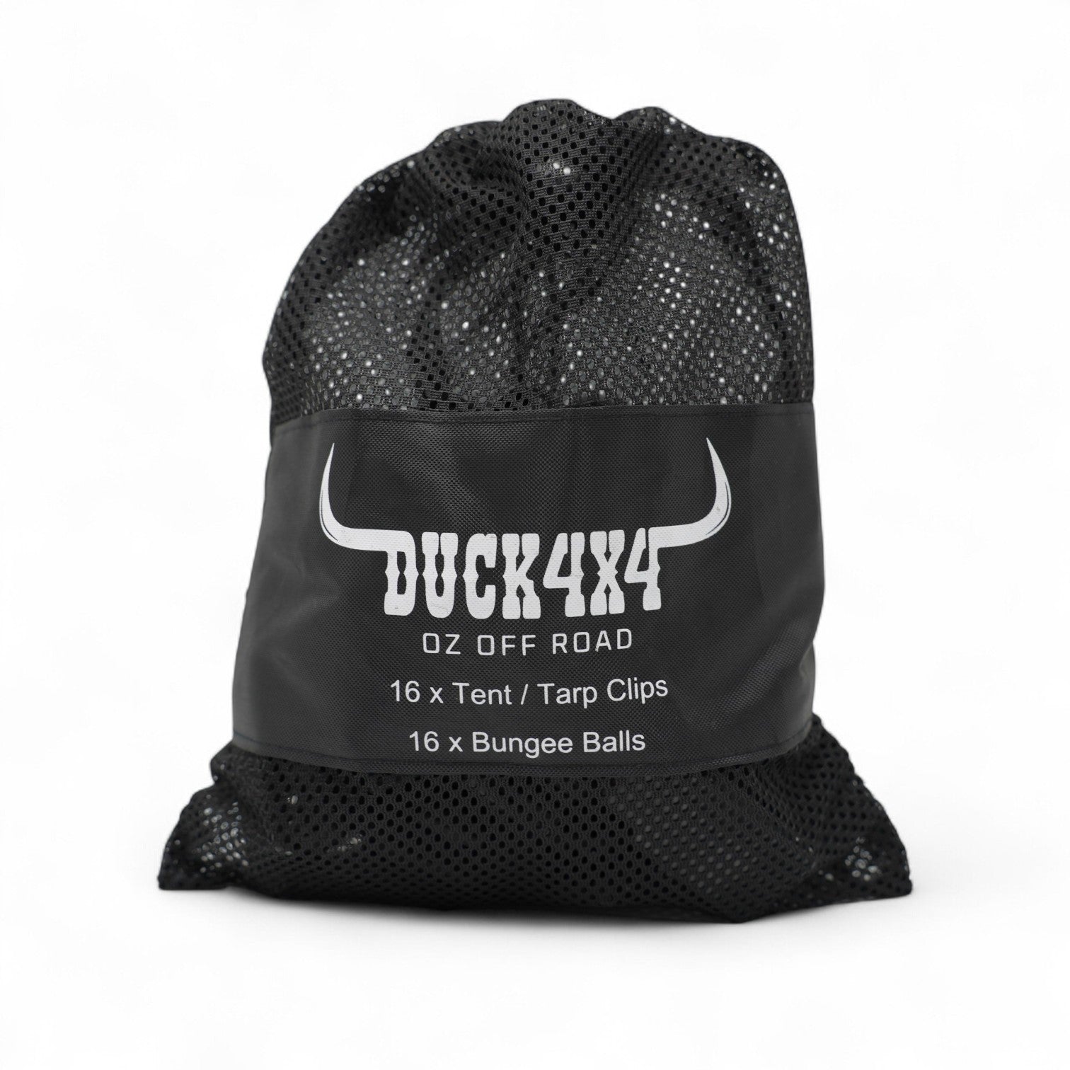 DUCK4X4 16 x Tent / Tarp Clips 16 x Bungee Balls