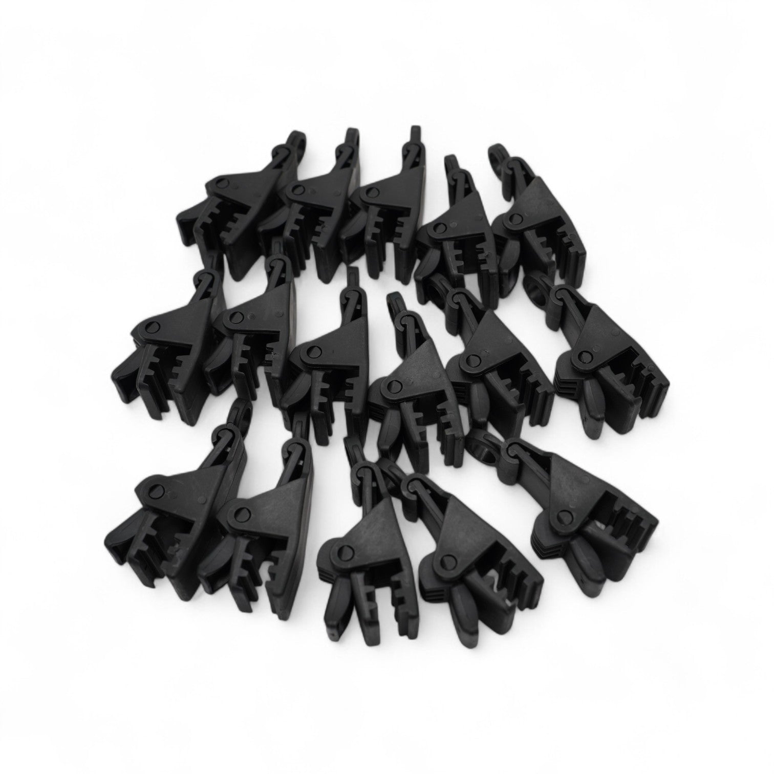 DUCK4X4 16 x Tent / Tarp Clips 16 x Bungee Balls