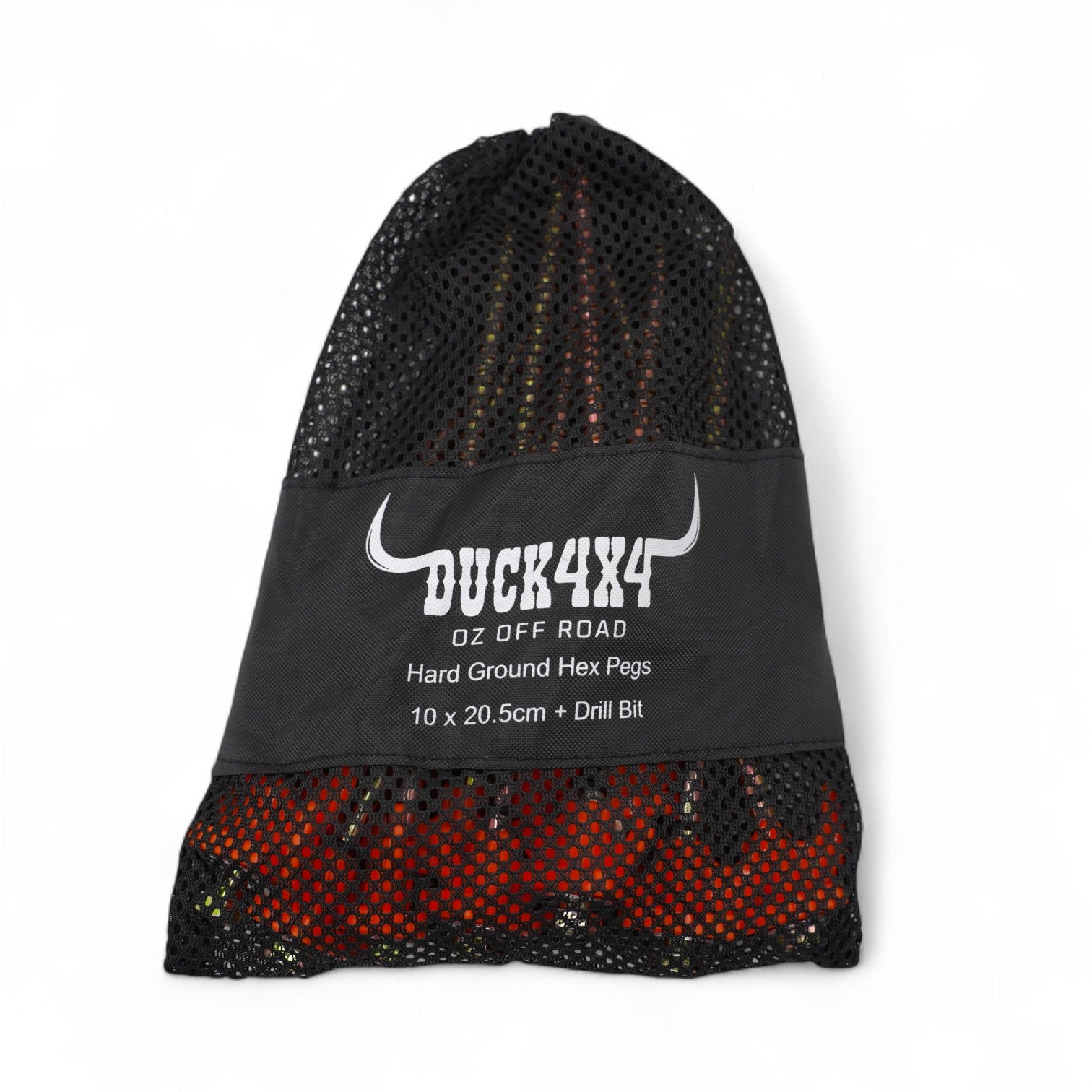 DUCK4X4 Hard Ground Hex Pegs