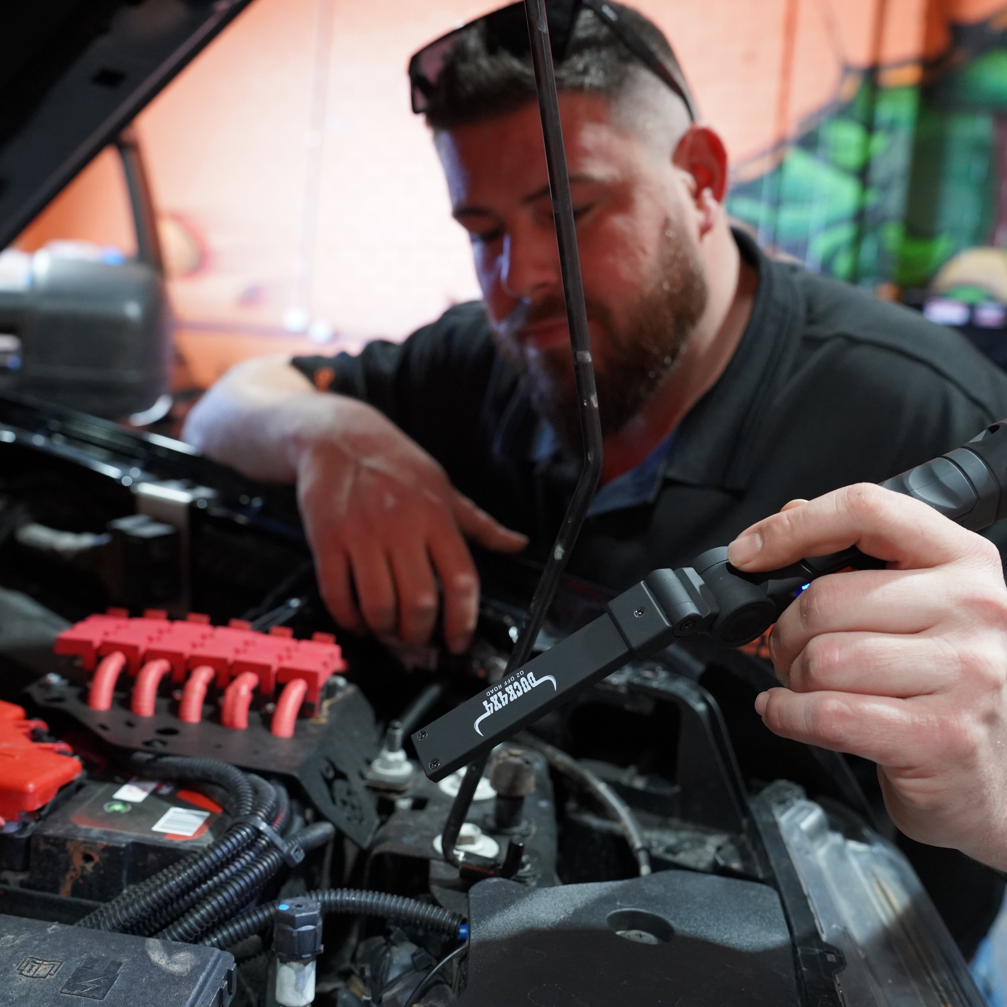 DUCK4X4 Mechanic Folding Work Light