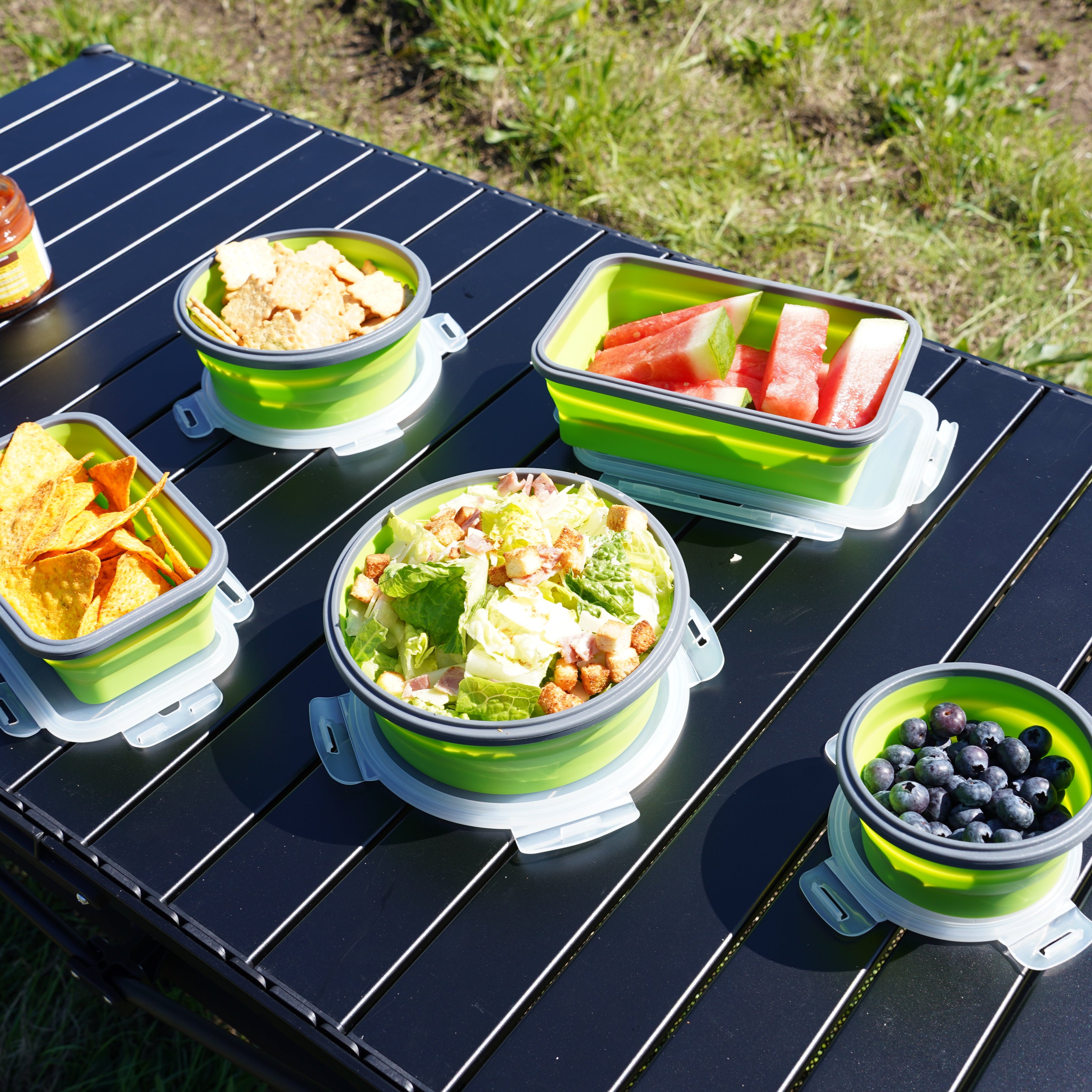 DUCK4X4 Round Collapsible Containers (4 Pack)