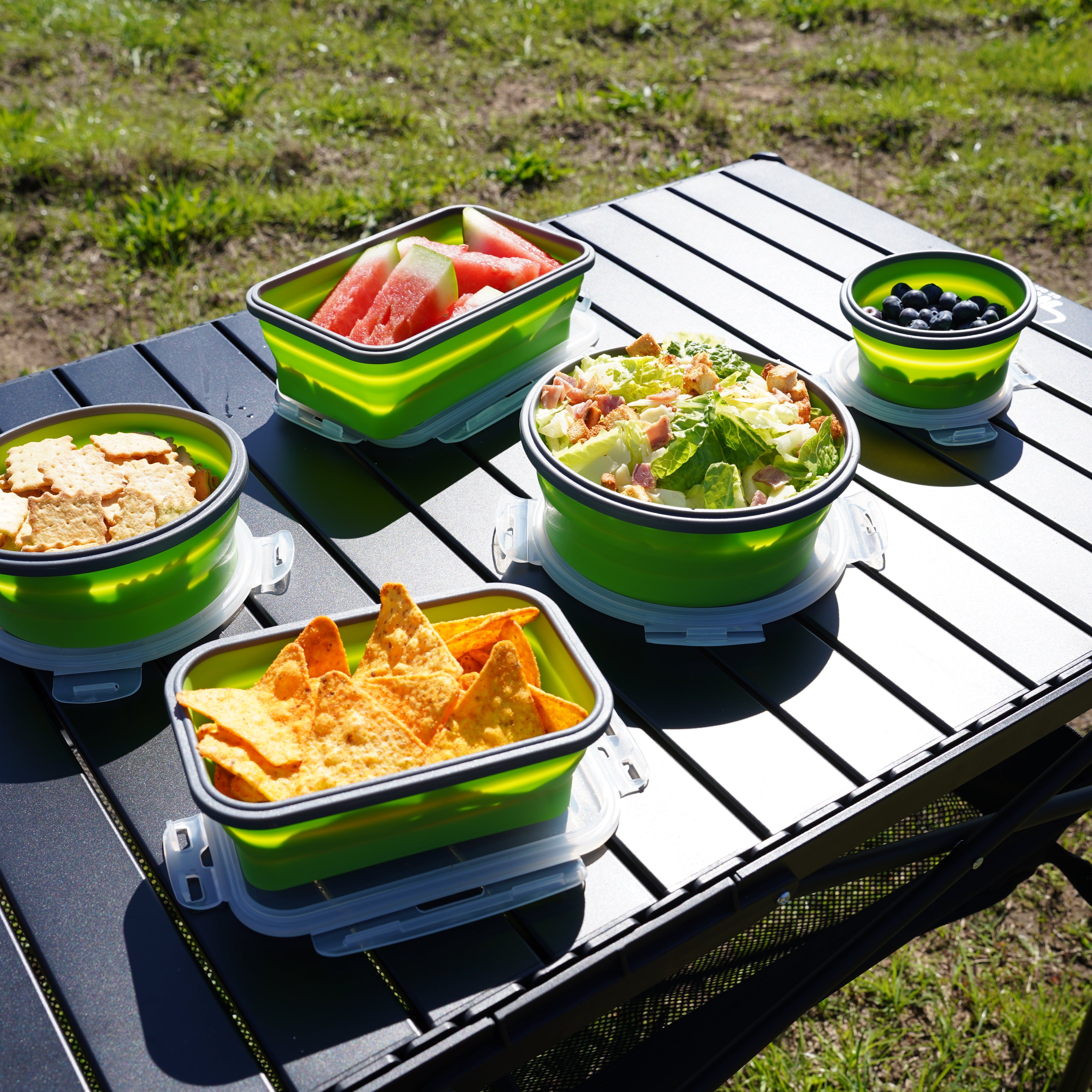 DUCK4X4 Round Collapsible Containers (4 Pack)