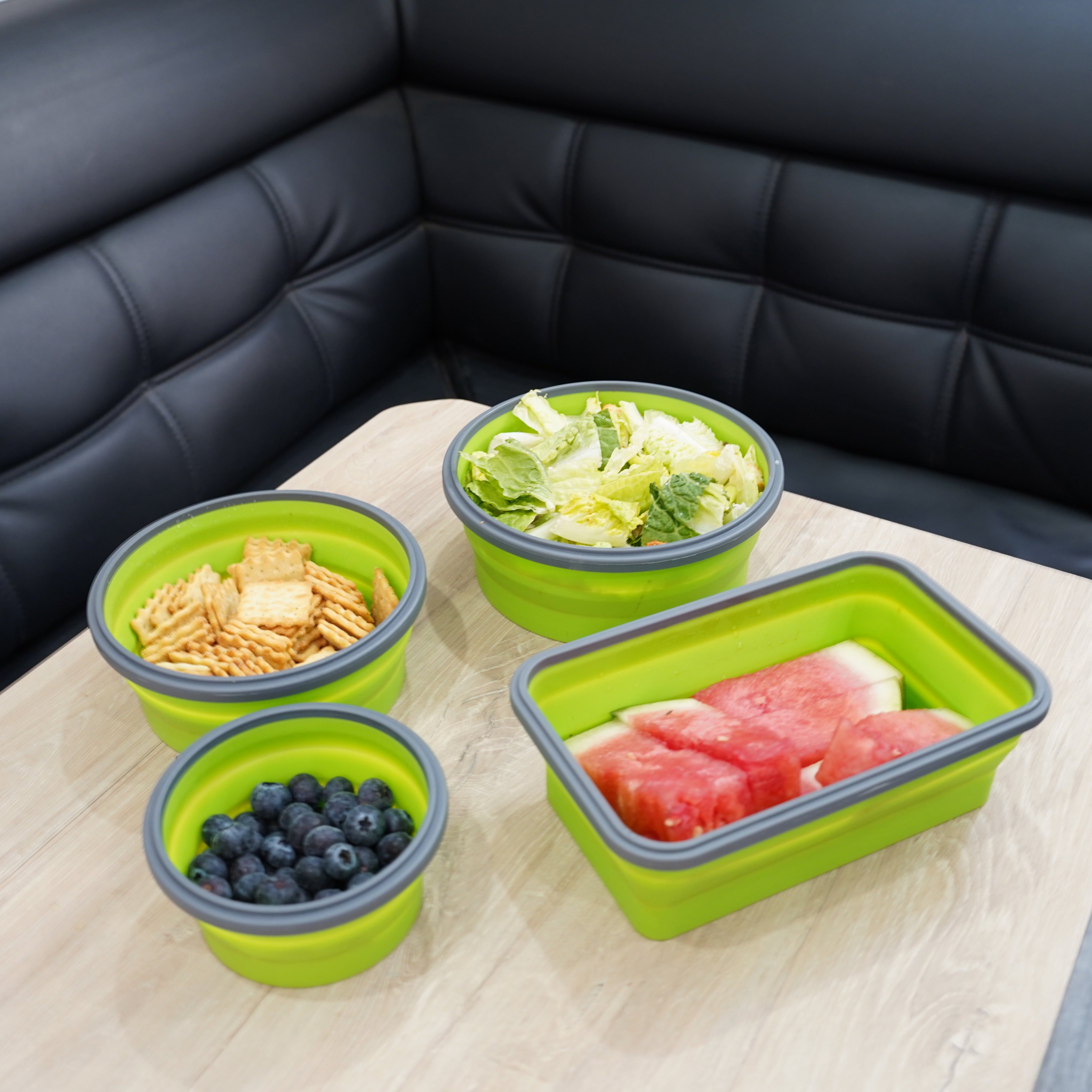 DUCK4X4 Round Collapsible Containers (4 Pack)