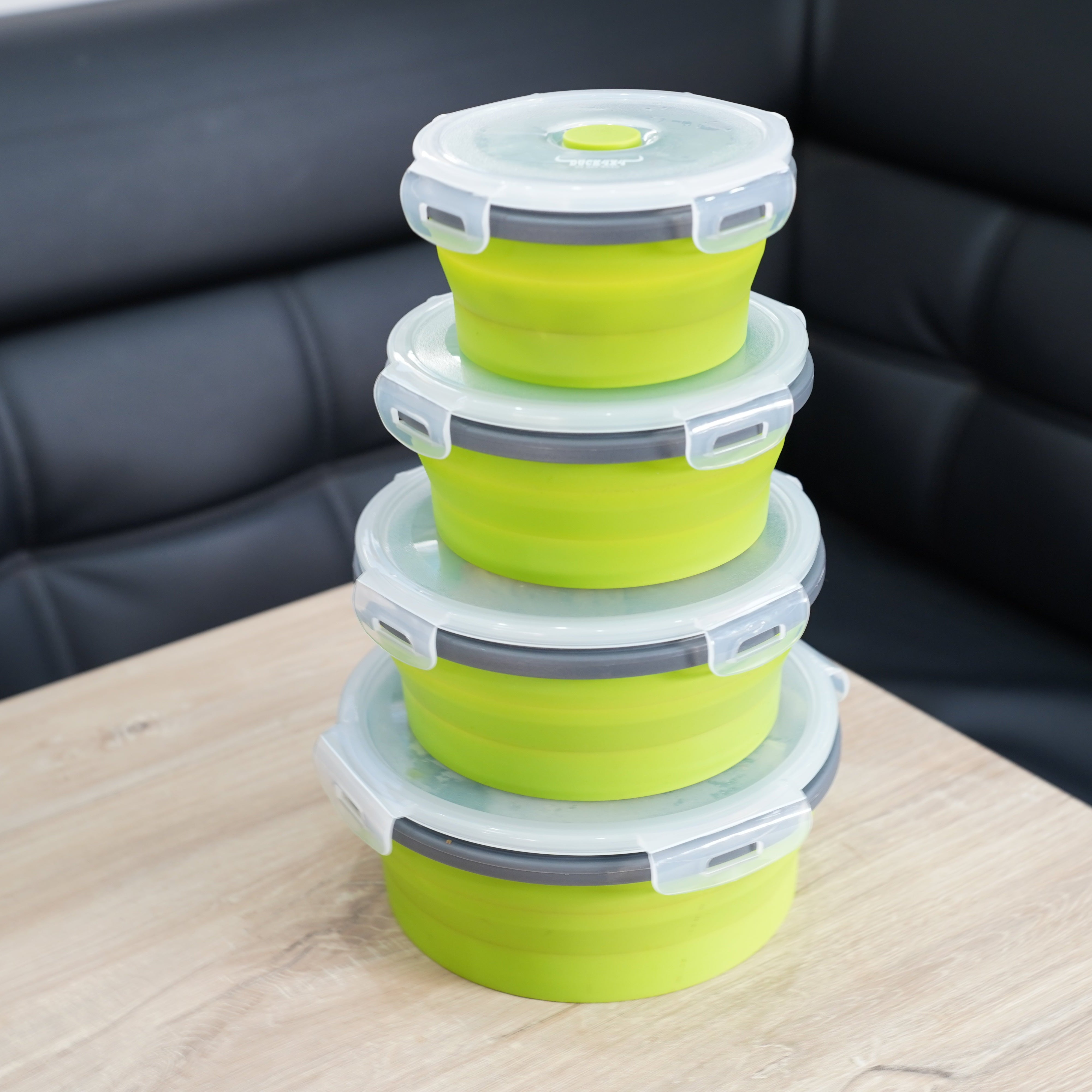 DUCK4X4 Round Collapsible Containers (4 Pack)