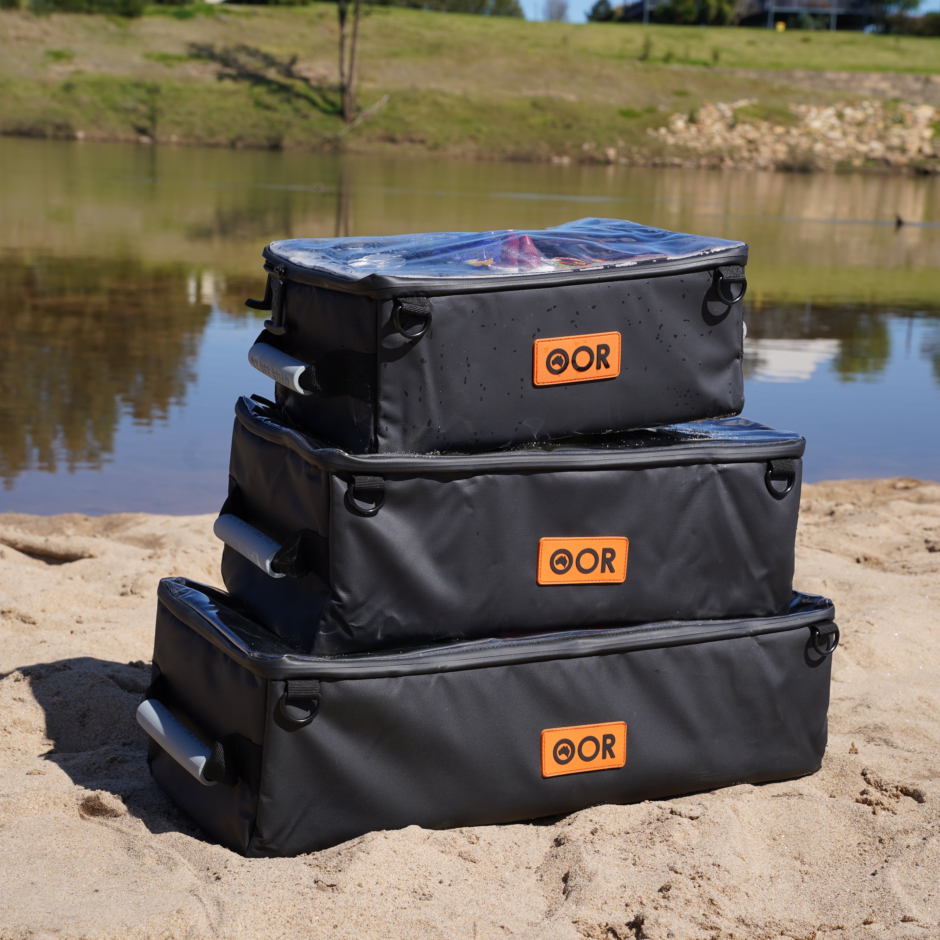 DUCK4X4 Waterproof Clear-Top Gear Bag – Large