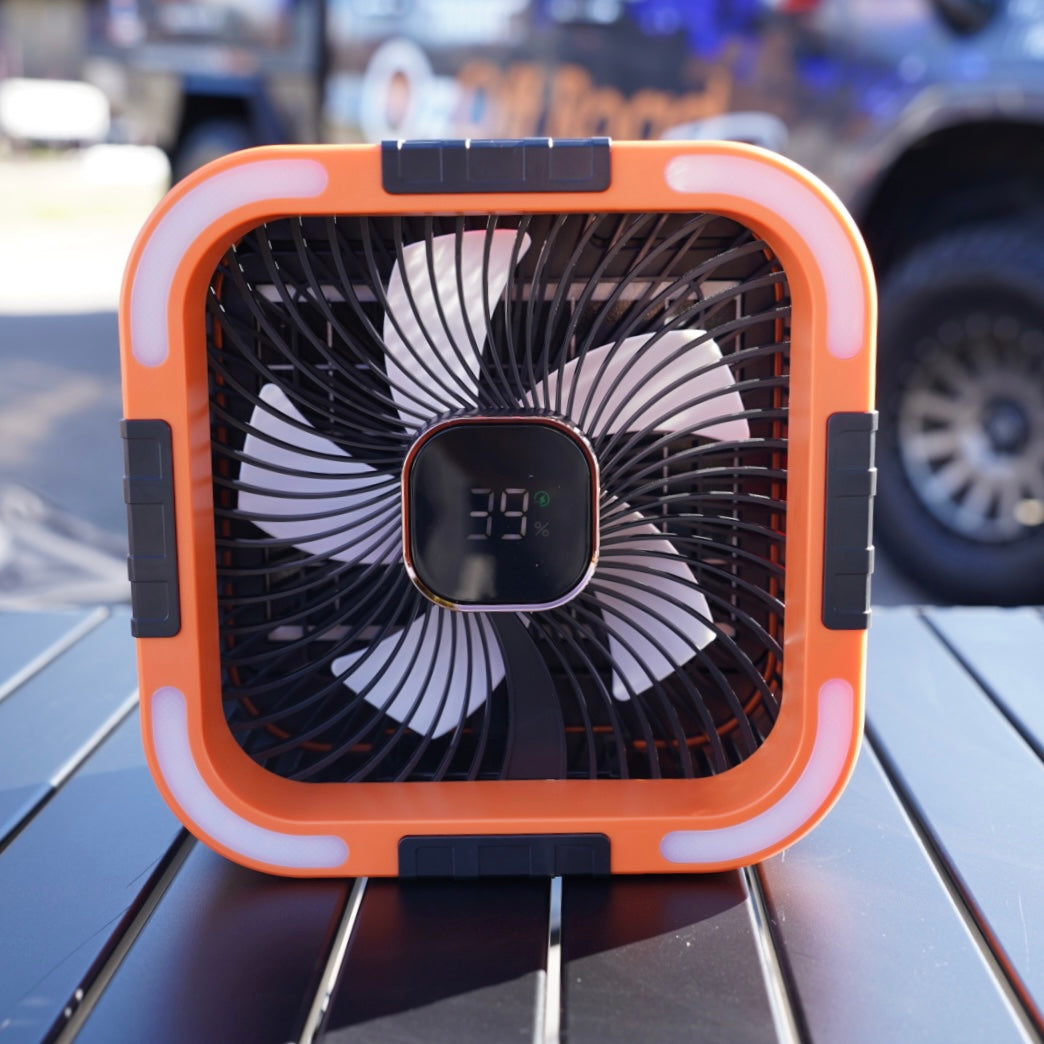 DUCK4X4 Deluxe Solar Fan & Light