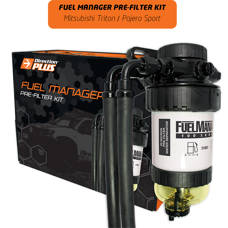 Fuel Manager Pre-Filter Kit For Mitsubishi Triton MQ & Pajero Sport 05/2015-2020
