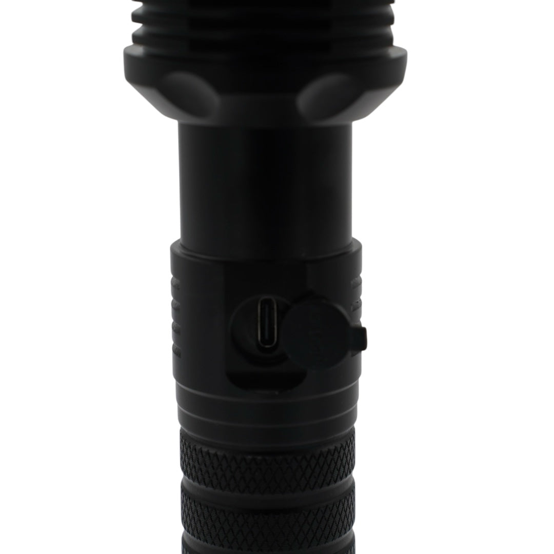 DUCK4X4 Large Aluminium Waterproof Rechargeable Torch