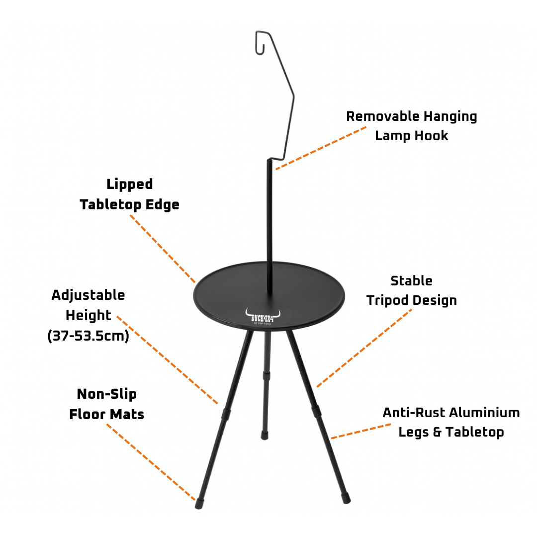 DUCK4X4 Tripod Round Table