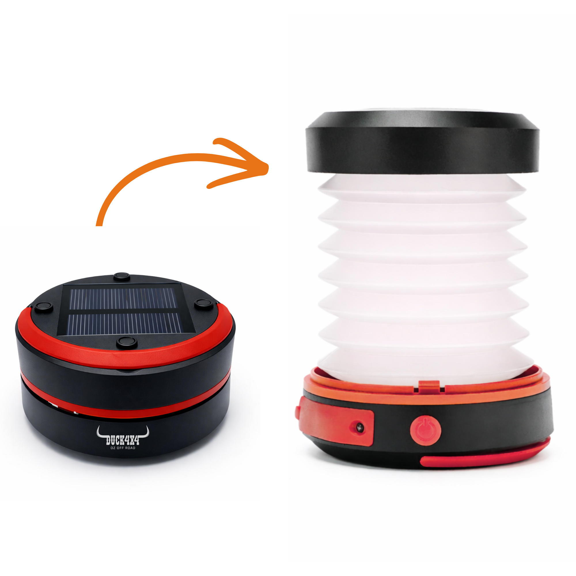 DUCK4X4 Pop-up solar light