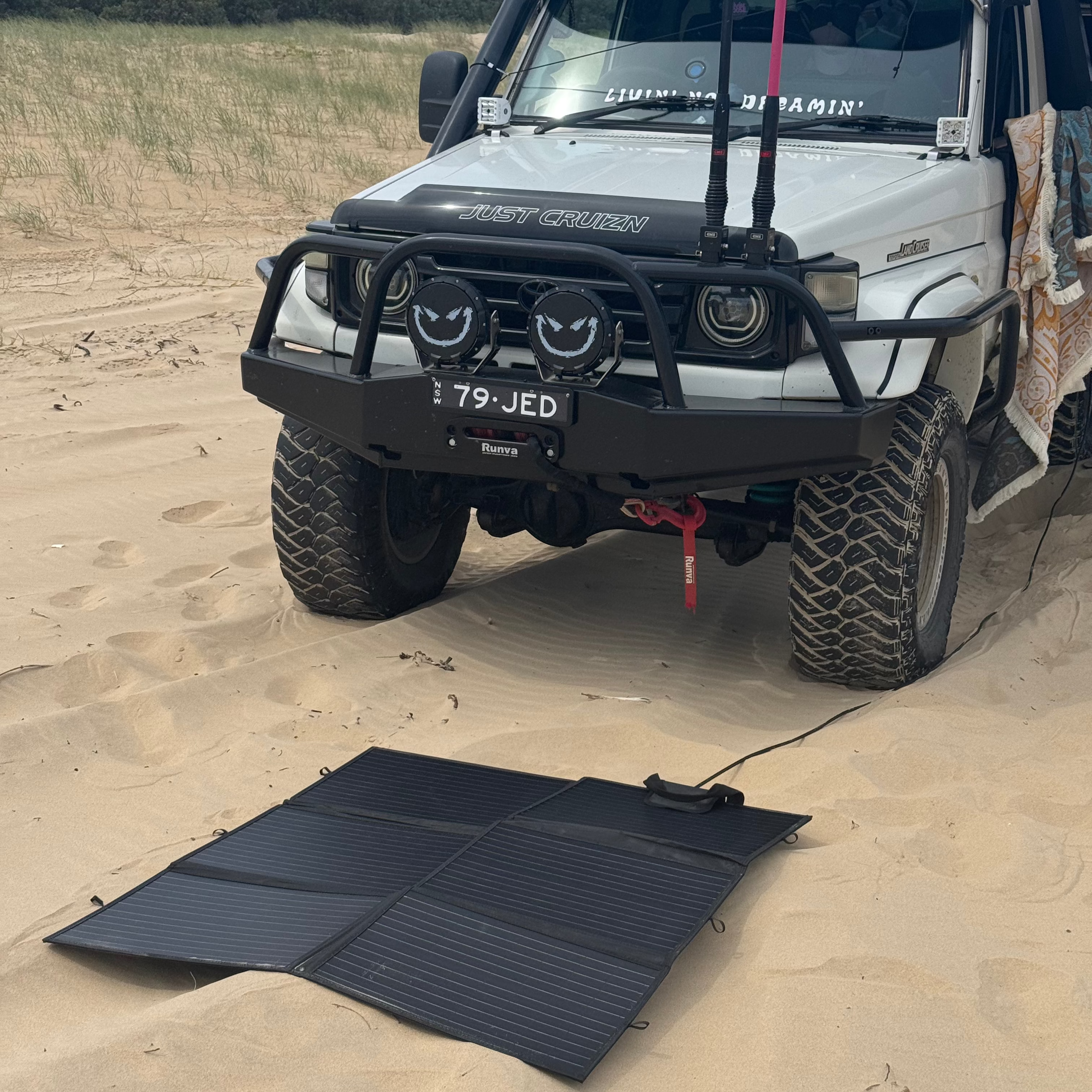 DUCK4X4 200W Foldable Solar Panel