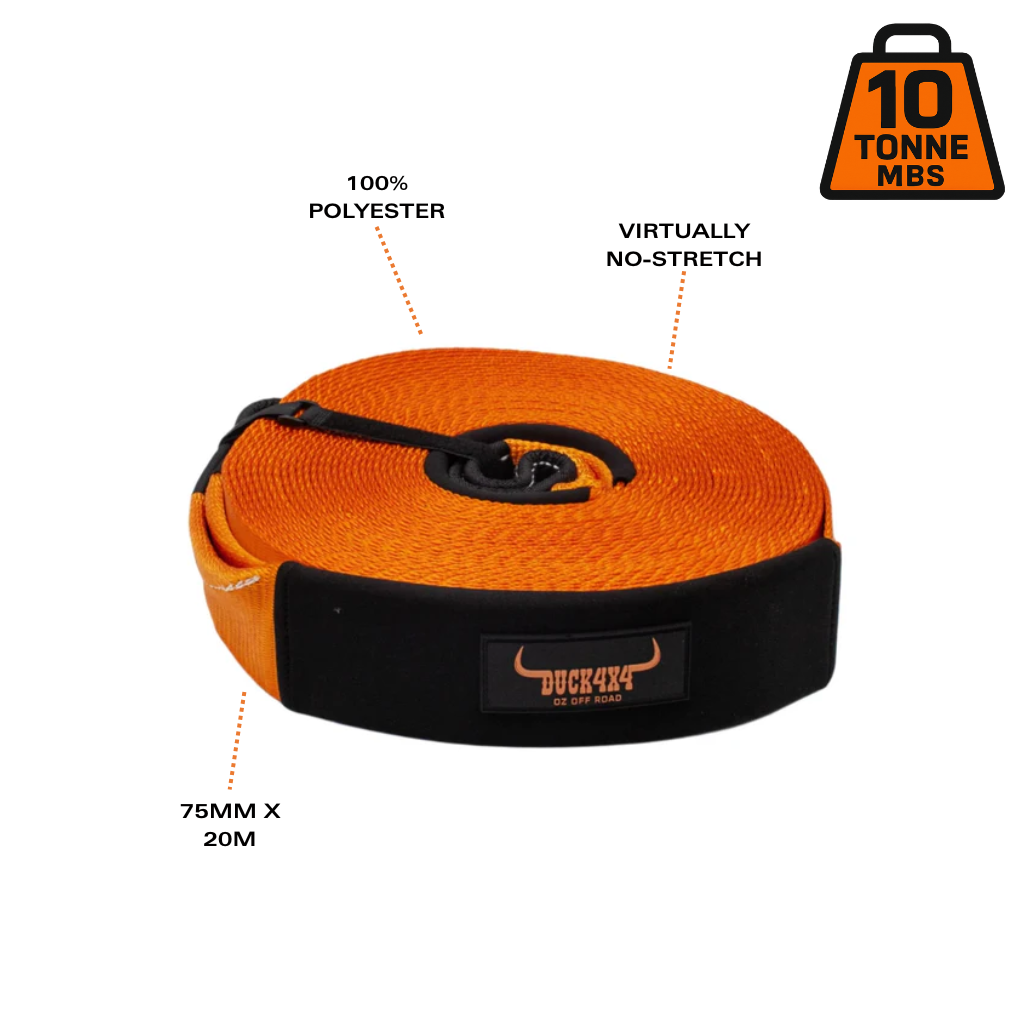 DUCK4X4 Winch Extension Strap