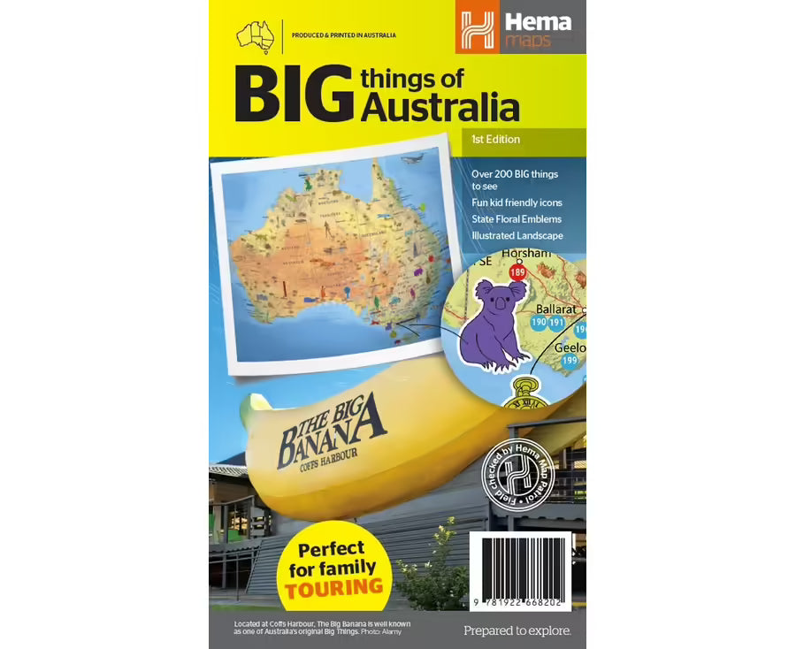 Australias Big Things Map