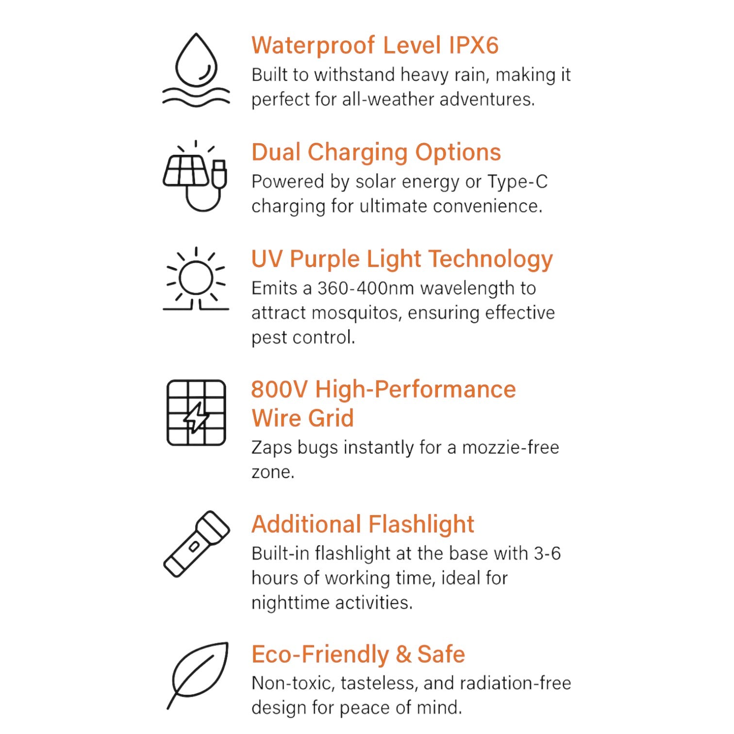 DUCK4X4 Solar Mozzie Zapper