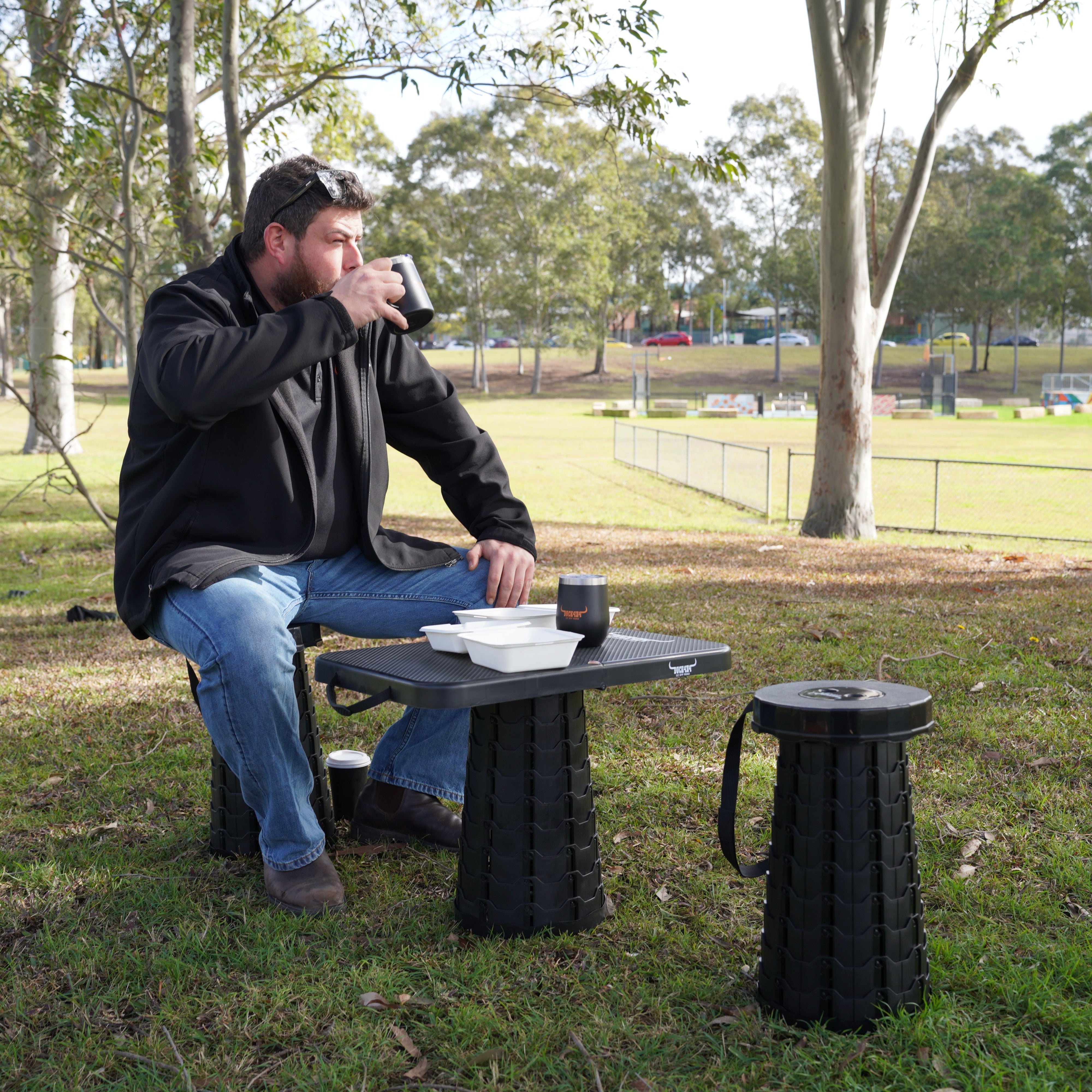 DUCK4X4 Telescopic Folding Stool