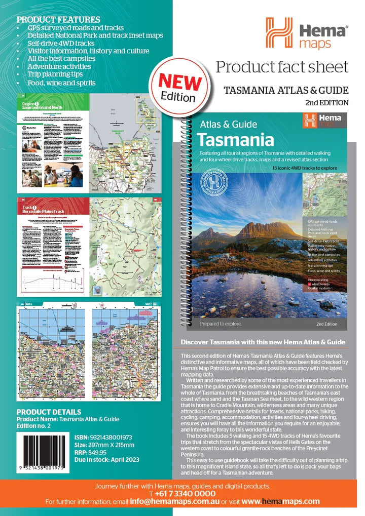 Tasmania Atlas And Guide Launch September 2022
