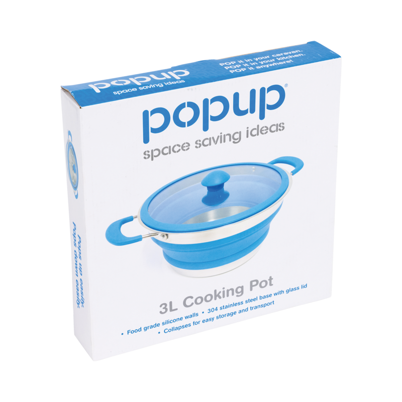 Pop Up S/s Cooking Pot 3l