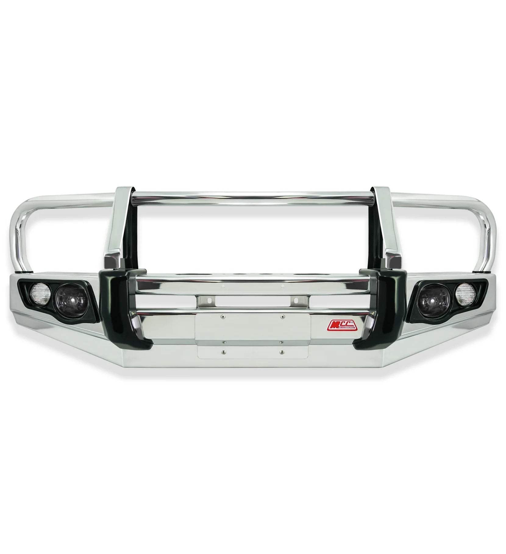 Hilux 16 On 707-02 Falcon Alloy A Frame Winch Bar With Bracket And Underplate