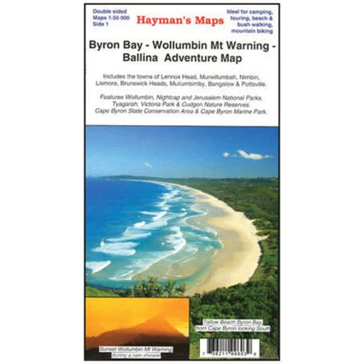 Byron Bay - Mt Warning - Ballina Map