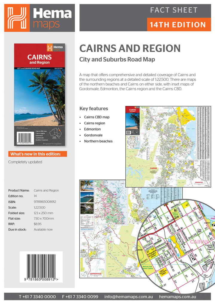 Cairns And Region Map