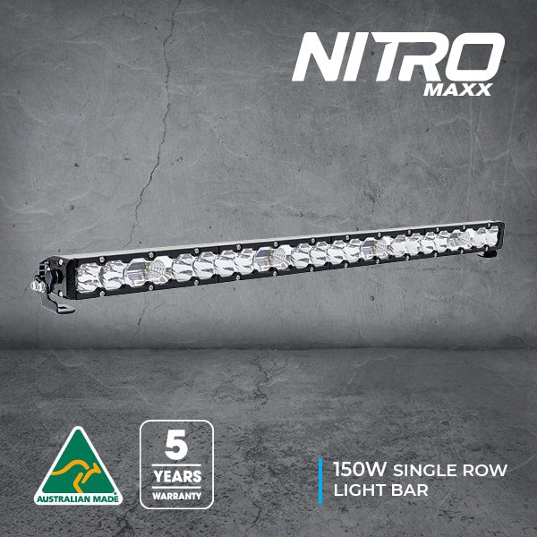 NITRO MAXX 35-INCH LED SINGLE ROW LIGHT BAR - 150W - COMBINATION BEAM