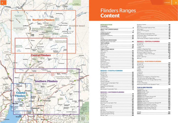 Flinders Ranges Atlas And Guide
