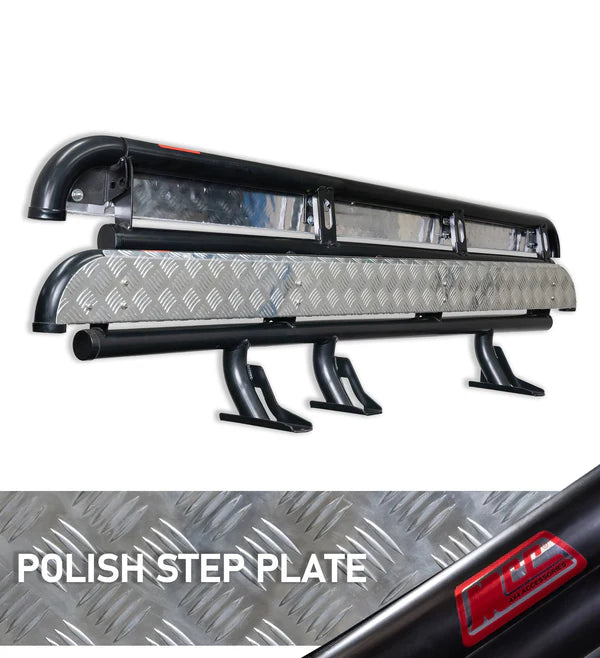 Volkswagen Amarok 11-on 030-09s Side Step+fit Kit