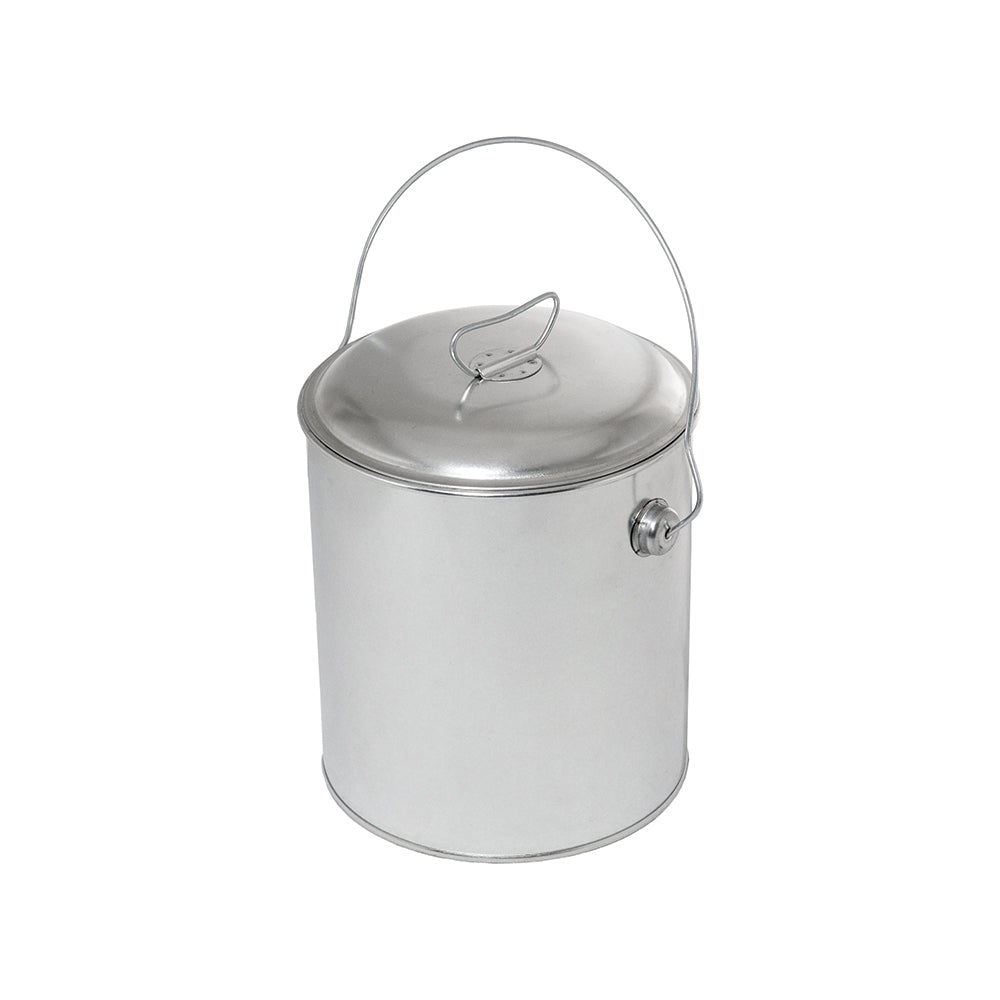 6 Litre Tin Billy Can With Lid