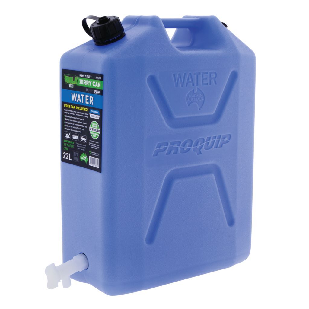 22LT WATER JERRY CAN WITH TAP