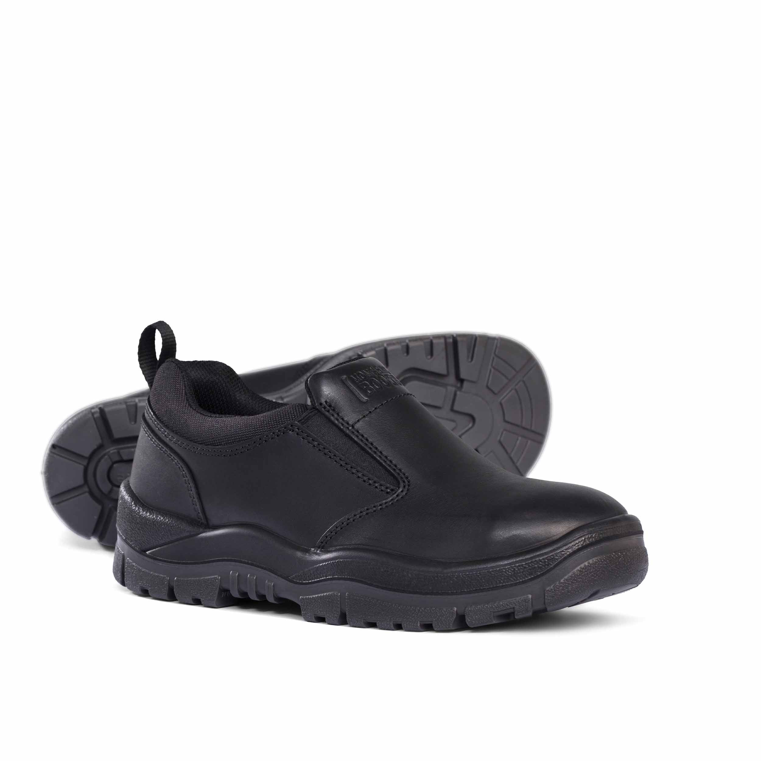 Black Non-Safety Slip-On Shoe