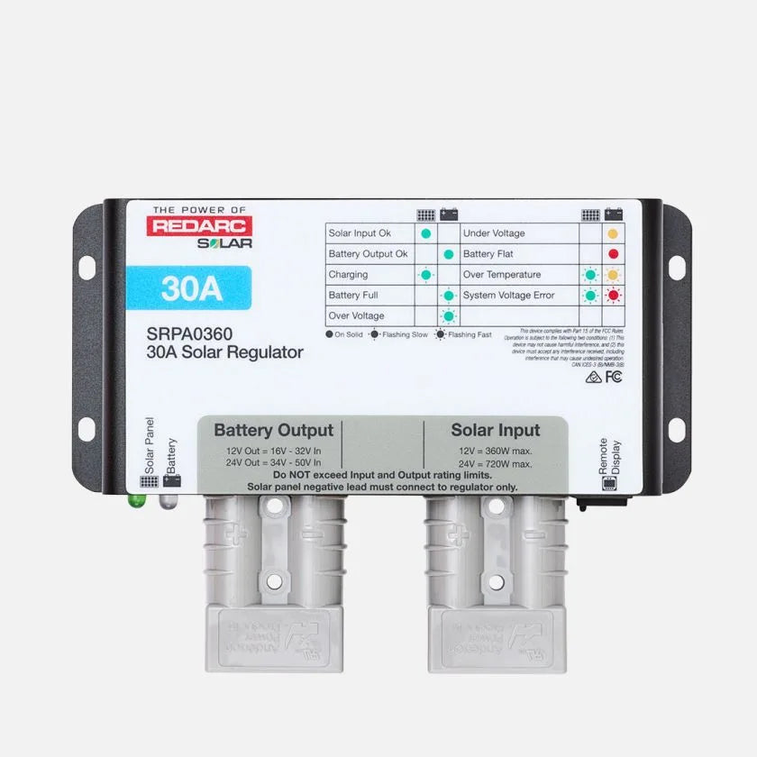 30A SOLAR REG AND MONITOR